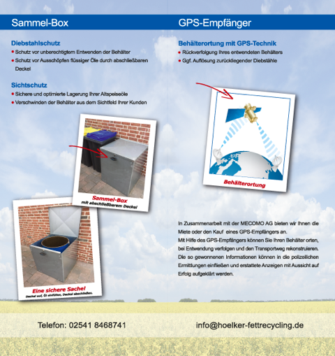 flyer sammelbox